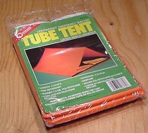 Tube Tent Emergency Shelter