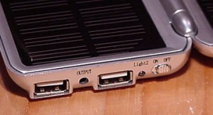 Solar eCharger II - USB ports
