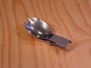 Titanium Folding Spork