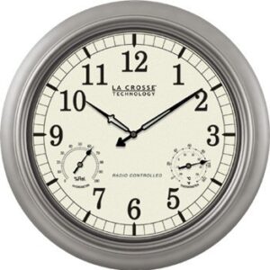 WT-3181PL Outdoor Weather Clock