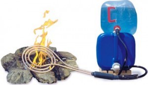 Fire Coil Water Heater