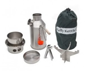 Kelly Kettle Kit : Small Trekker Steel