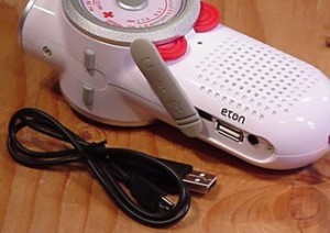 Eton Rover USB Charging Port - Canadian Red Cross Edition