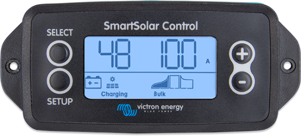 victron smartsolar control display