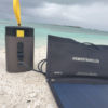 powertraveller condor 100 portable solar AC battery