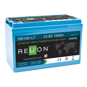 relion rb100-lt low-temperature lithium battery