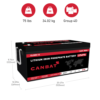 CanBat CLI300-12 lithium battery dims