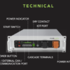 HUB-51.2V-100-LFP-RMH rackmount lithium