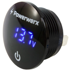 PanelDome-Blue volt meter battery percentage switch